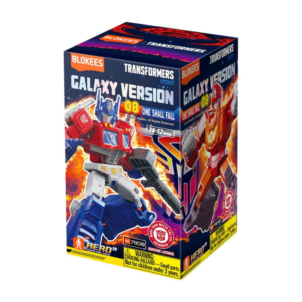 Blokees Transformers Galaxy 08: One Shall Fall (Single Random Blind Box)