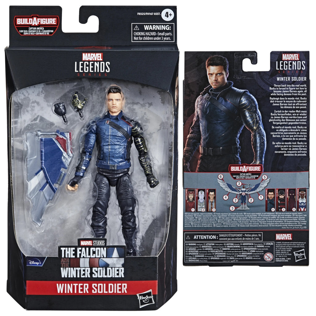 Marvel Legends Winter Soldier (The Falcon and the Winter Soldier / Captain America Flight Gear BAF)