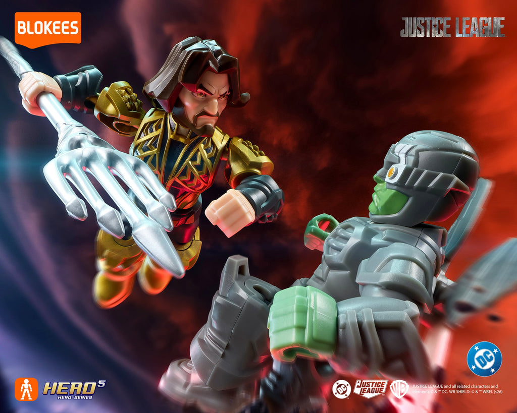 Blokees DC Defender Version 02: Justice League (Box Of 12 Individually Boxed)