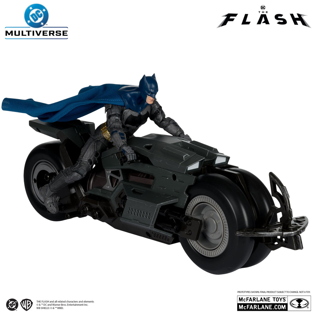 DC Multiverse Batman with Batcycle (The Flash)