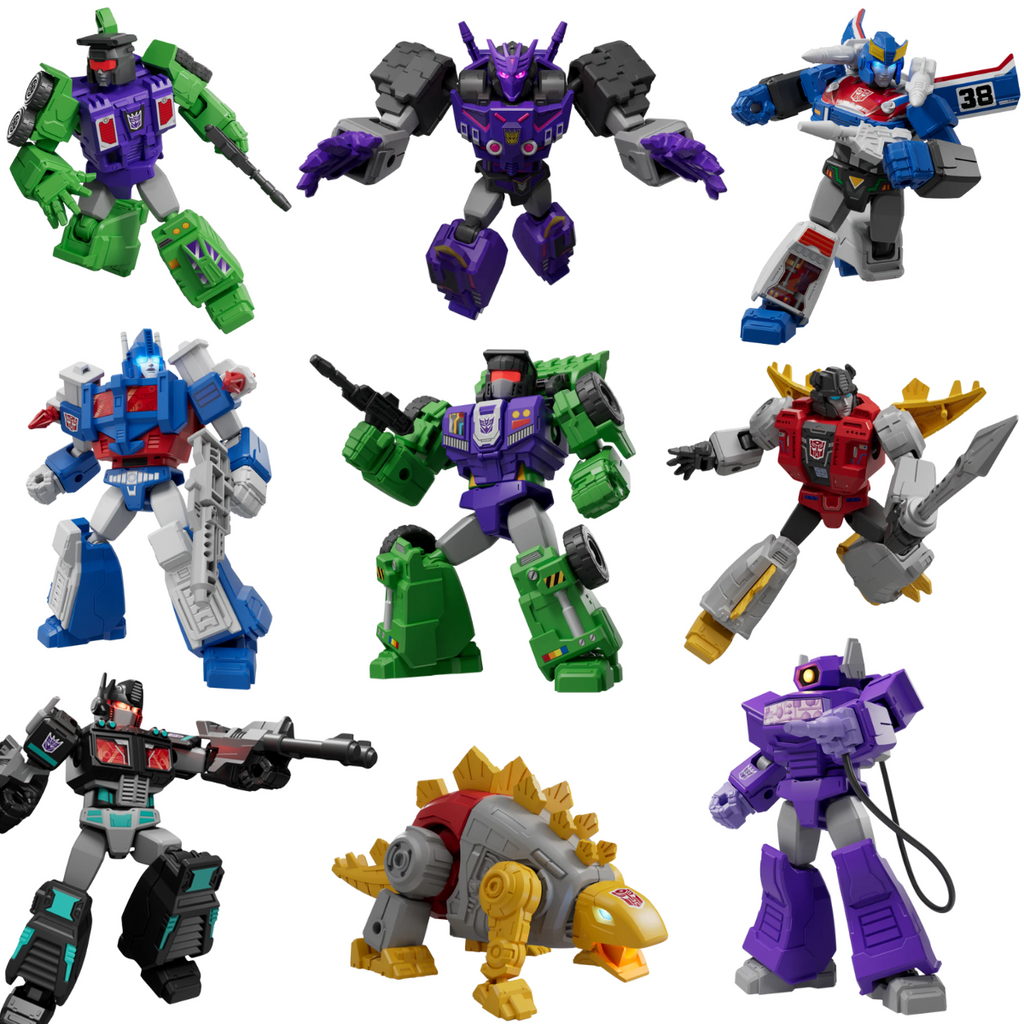 Blokees Transformers Galaxy 04: Fractured Space & Time (Box of 9 Individually Boxed)