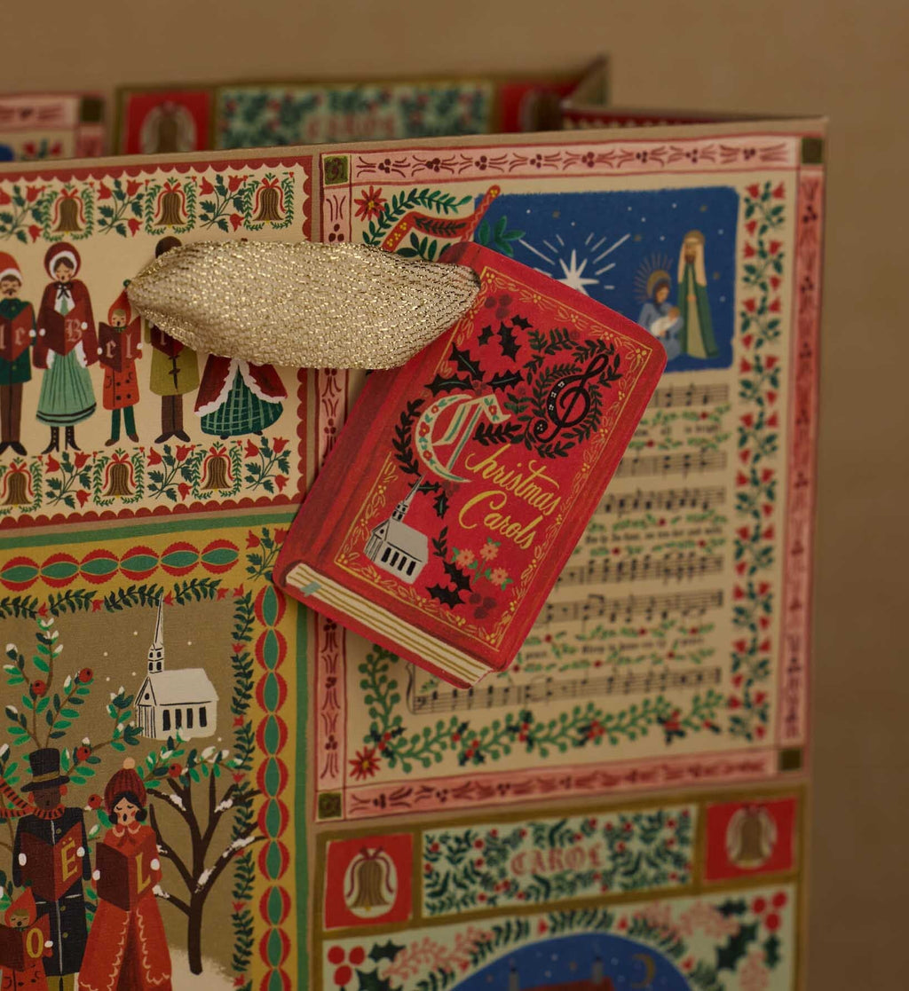 Christmas Carols Small Gift Bag