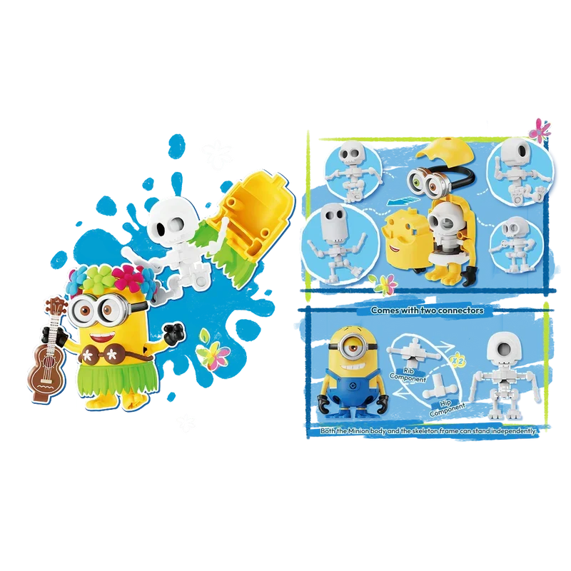 Blokees Minions Mokoo Series 02: Summer Bello (Box of 6 Individually Boxed)