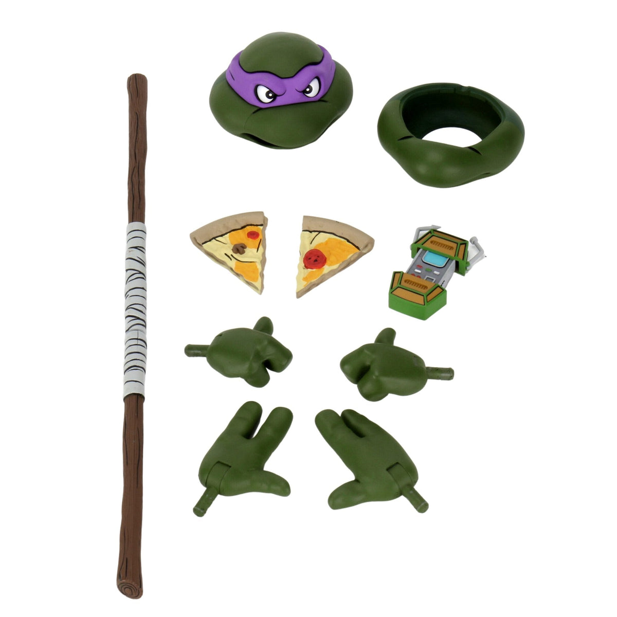 NECA Quarter Scale Teenage Mutant Ninja Turtles Animated Series Donatello (1:4 Scale)