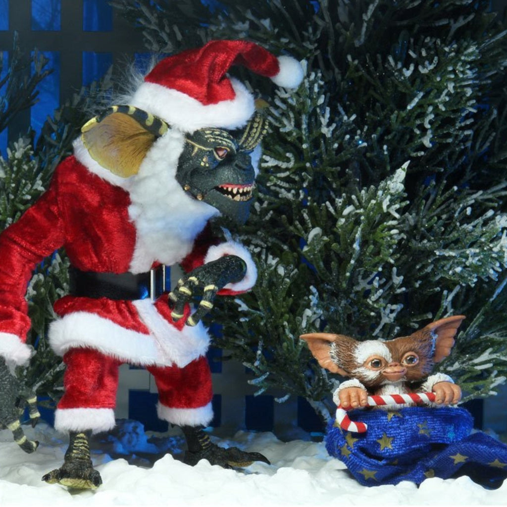 NECA Gremlins Santa Stripe & Gizmo 2-Pack