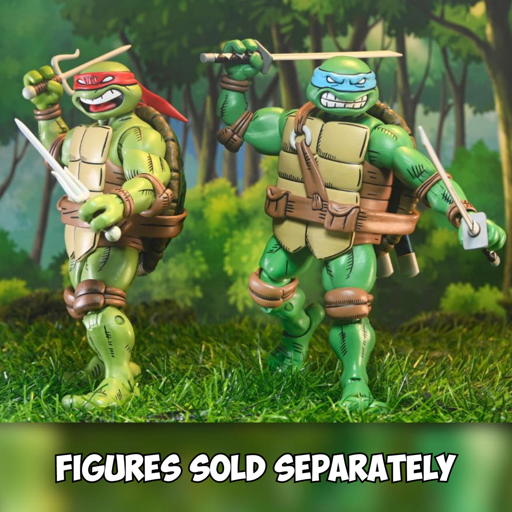 NECA Teenage Mutant Ninja Turtles X Usagi Yojimbo Ultimate Leonardo