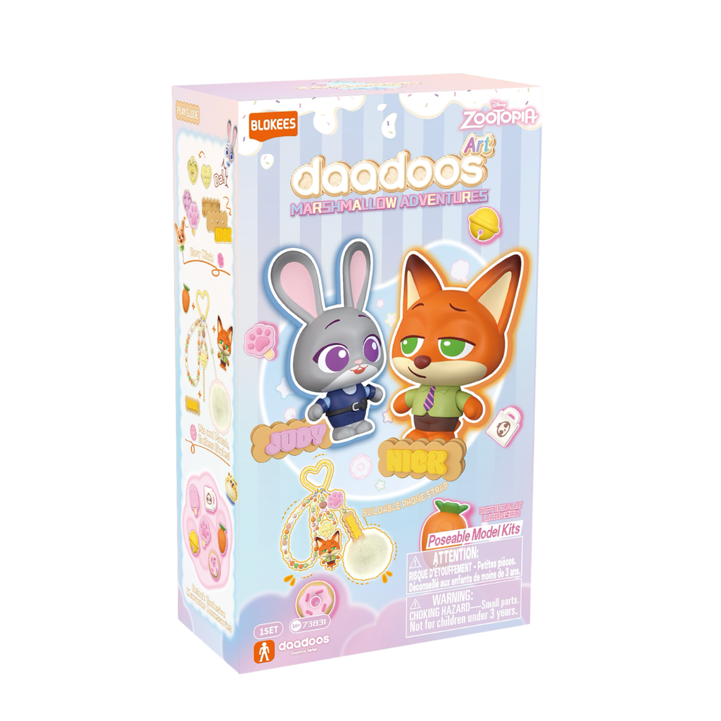 Blokees Zootopia Art Series 01 Marshmallow Adventures (Box of 6 Individually Boxed)