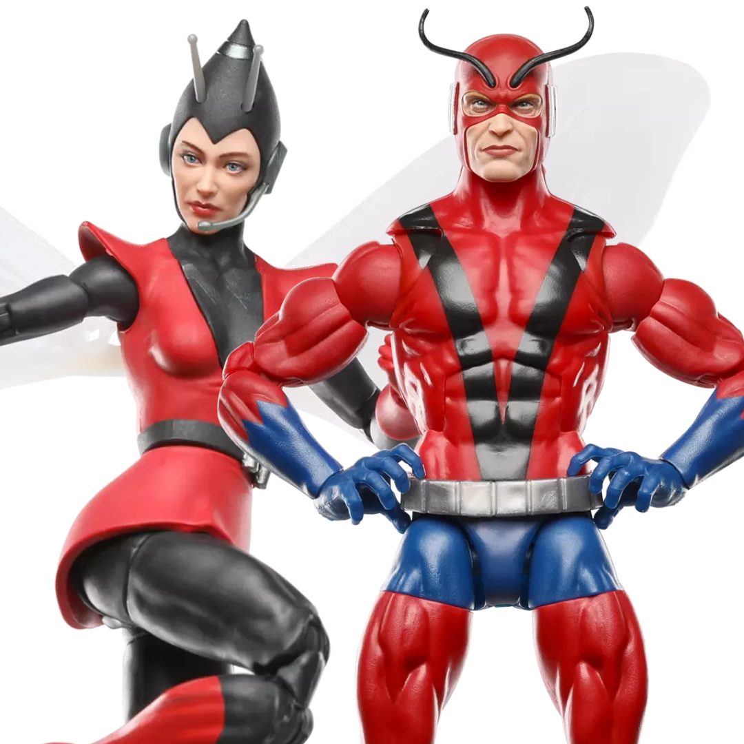 Marvel Legends Series Hank Pym (Giant-Man) & Janet Van Dyne (Wasp)