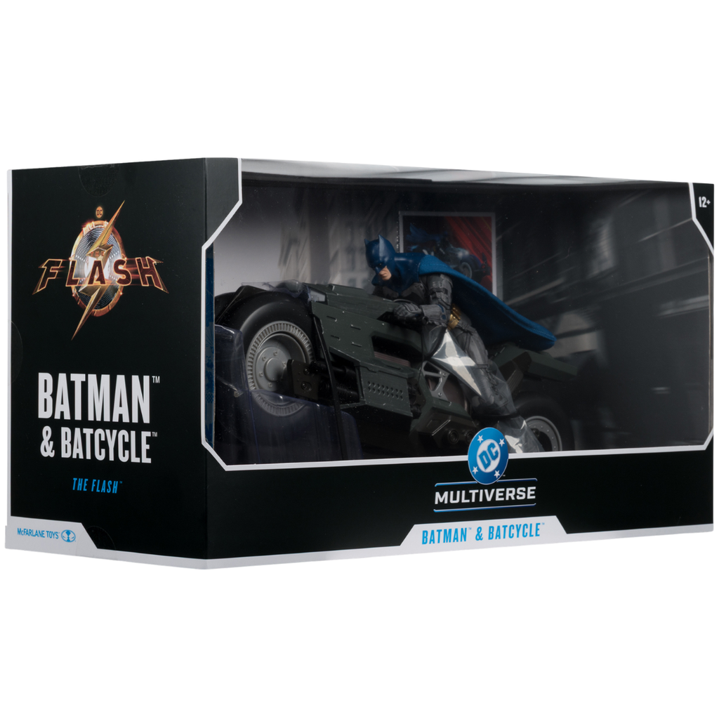 DC Multiverse Batman with Batcycle (The Flash)