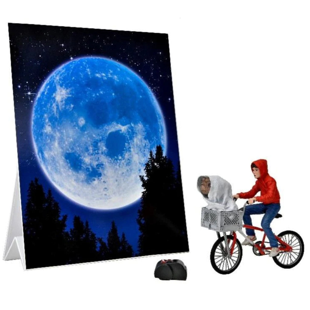 NECA 40th Anniversary Elliot & E.T. on Bicycle