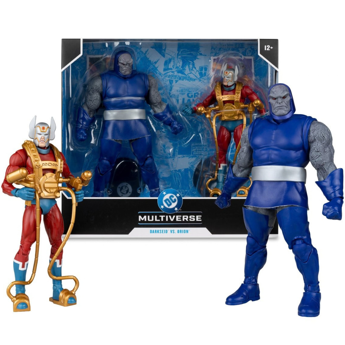 DC Multiverse Darkseid Megafig vs. Orion 2-Pack
