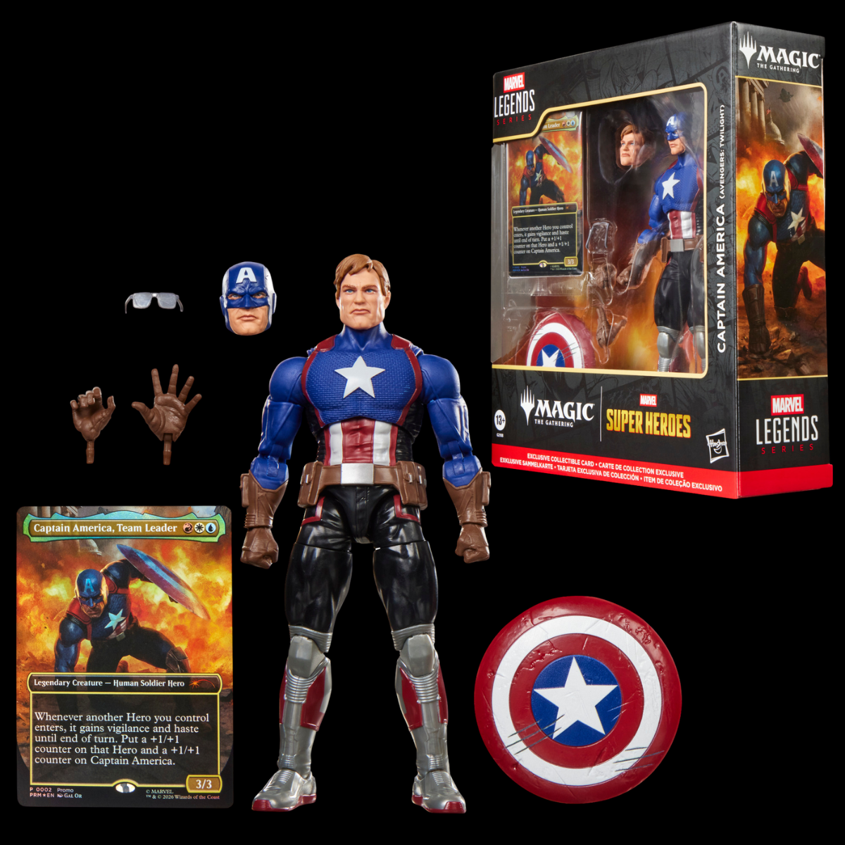 Marvel Legends Series Magic: The Gathering Captain America (Avengers: Twilight)