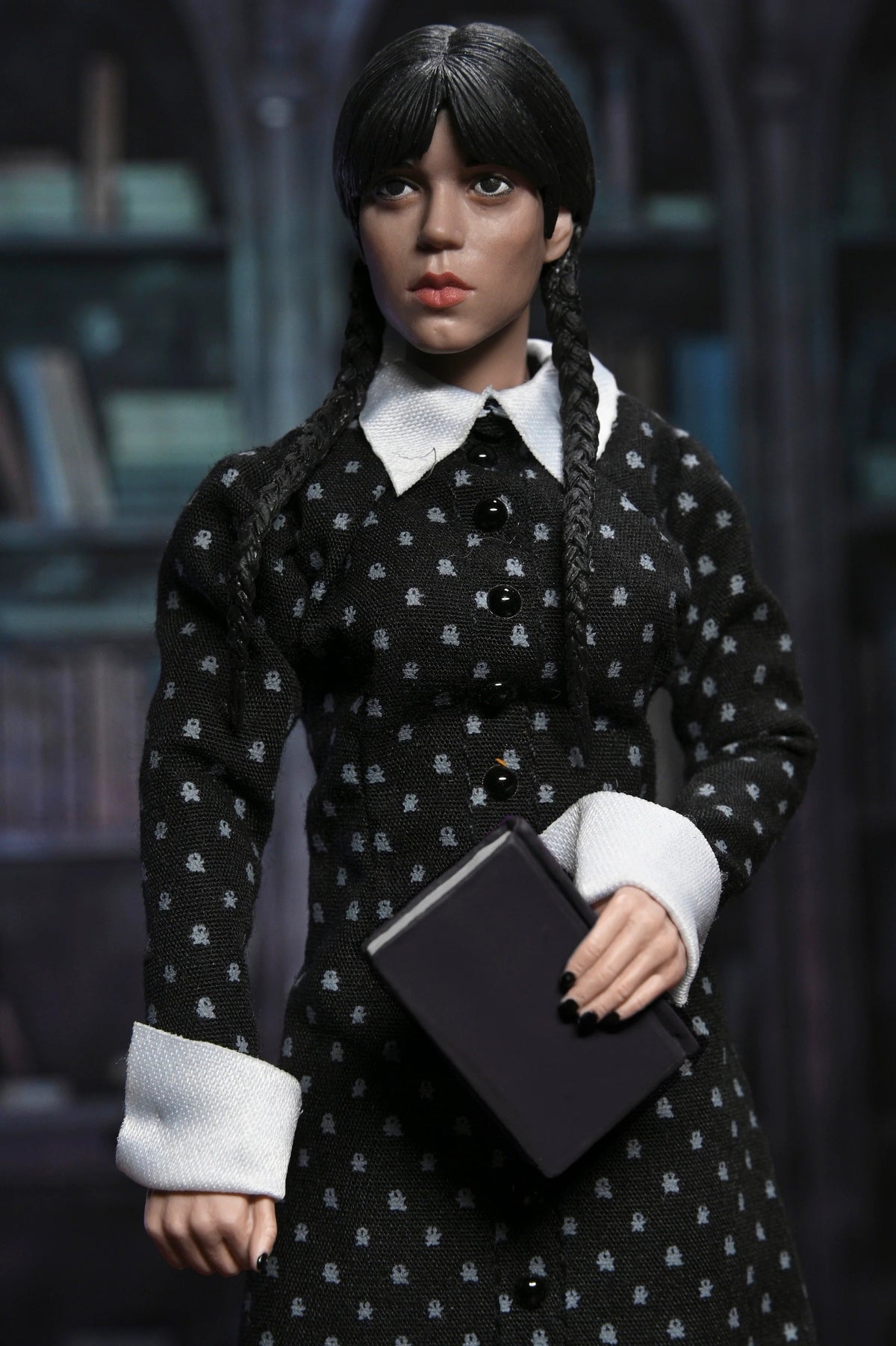 NECA Classic Dress Wednesday Addams (8" Clothed Scale)