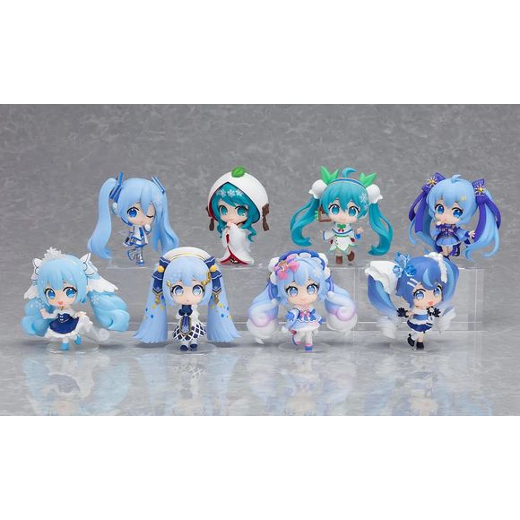 (PRE-ORDER: APR 2027) Good Smile Company Hatsune Miku Snow Miku All Stars Figure Collection Vol. 2 Complete Set of 8