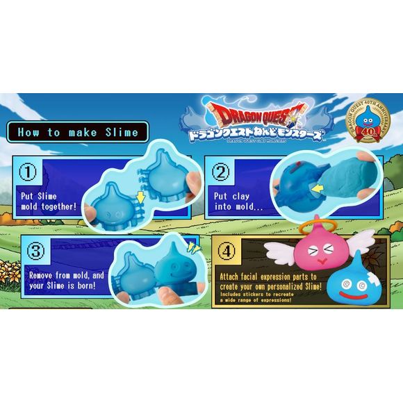 (PRE-ORDER: December 2026) Bandai Hobby Dragon Quest Clay Monsters Slime Knight Craft Kit