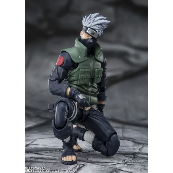 (PRE-ORDER: MAR 2027) Tamashii Nations S.H.Figuarts Naruto Kakashi Hatake -The Famed Sharingan Hero- Action Figure