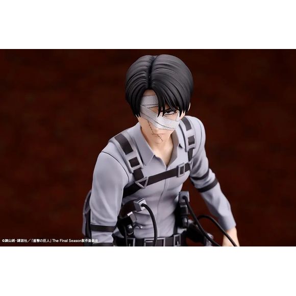 (PRE-ORDER: JUL 2027) Kotobukiya Attack on Titan The Final Season Levi Ackerman OSHI WORKS Figure