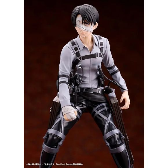 (PRE-ORDER: JUL 2027) Kotobukiya Attack on Titan The Final Season Levi Ackerman OSHI WORKS Figure