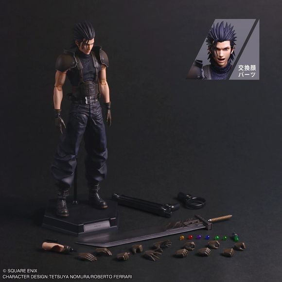 (PRE-ORDER: JUL 2027) Square Enix Final Fantasy VII Rebirth PLAY ARTS SHIN Zack Fair Figure