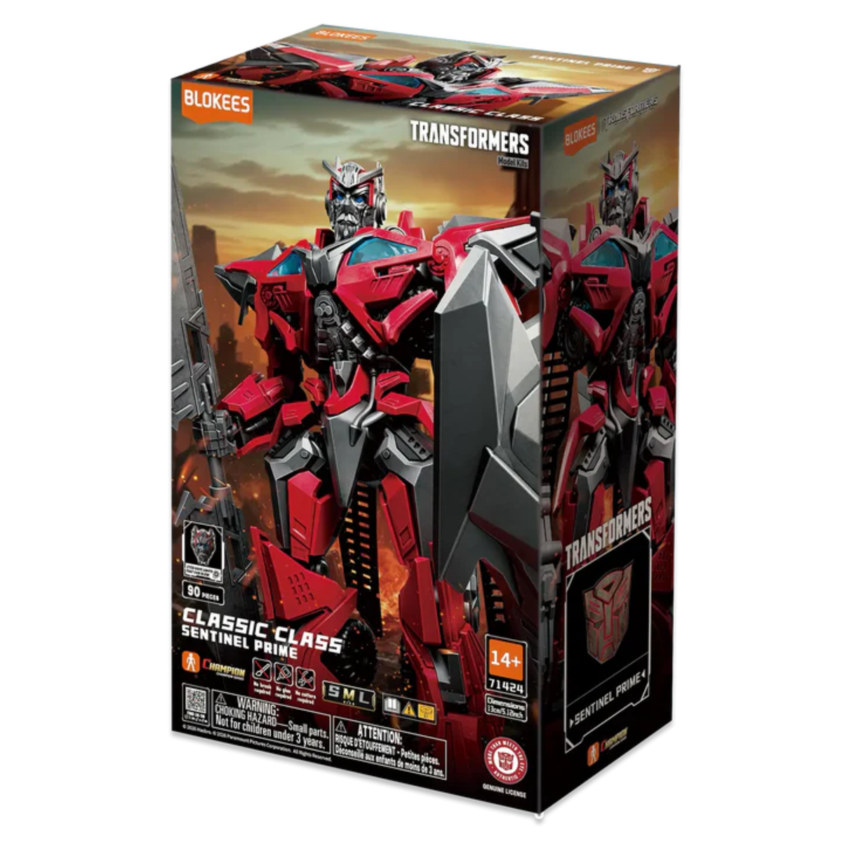 Blokees Transformers Classic Class 24 Sentinel Prime