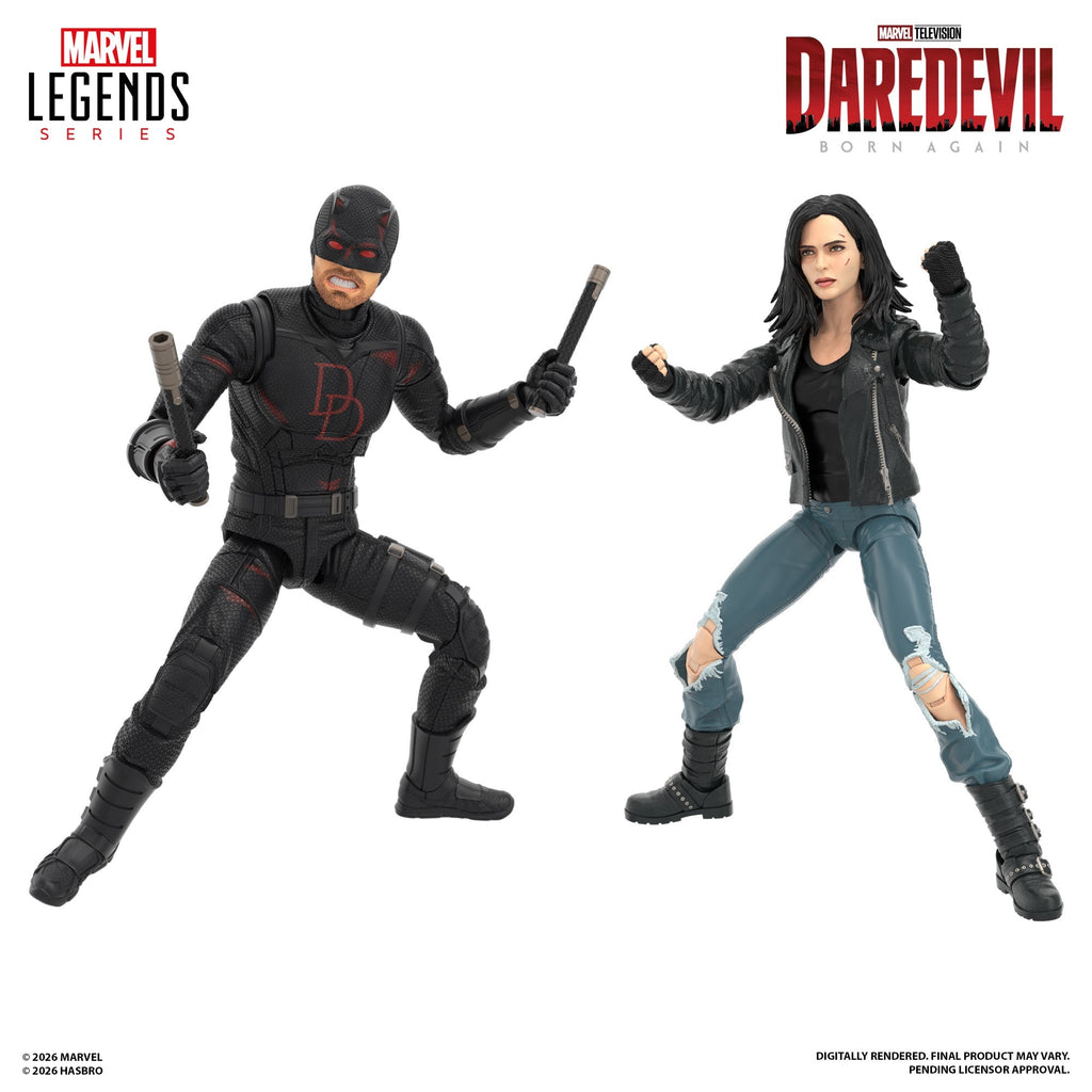 Marvel Legends Series Daredevil: Born Again Daredevil & Jessica Jones 2-Pack