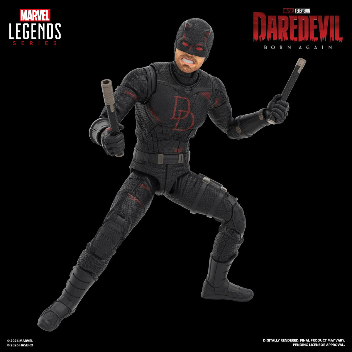 Marvel Legends Series Daredevil: Born Again Daredevil & Jessica Jones 2-Pack
