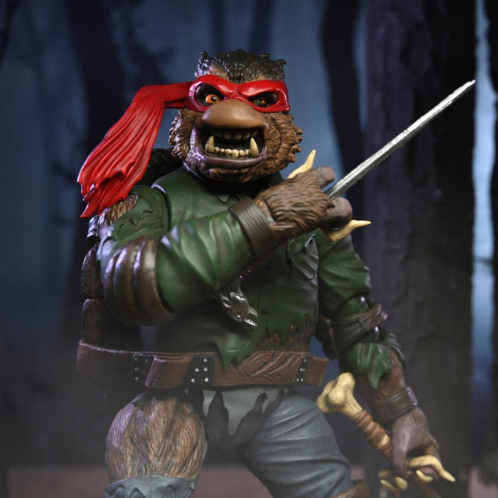 NECA Universal Monsters Teenage Mutant Ninja Turtles Raphael as the Wolfman