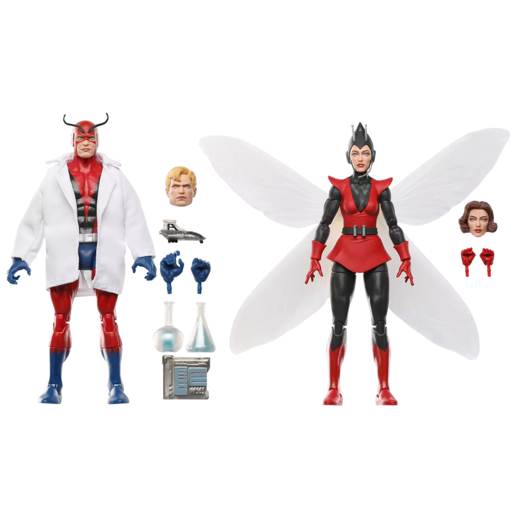 Marvel Legends Series Hank Pym (Giant-Man) & Janet Van Dyne (Wasp)
