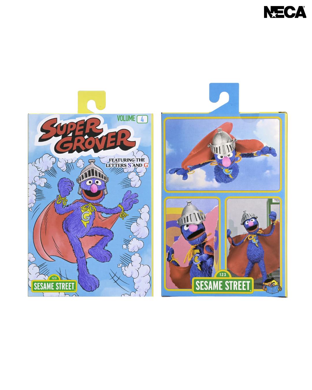 NECA Ultimate Sesame Street Super Grover