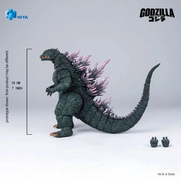 (PRE-ORDER: Q4 2027) HIYA Exquisite Basic Godzilla vs. Megaguirus (2000) Godzilla Action Figure