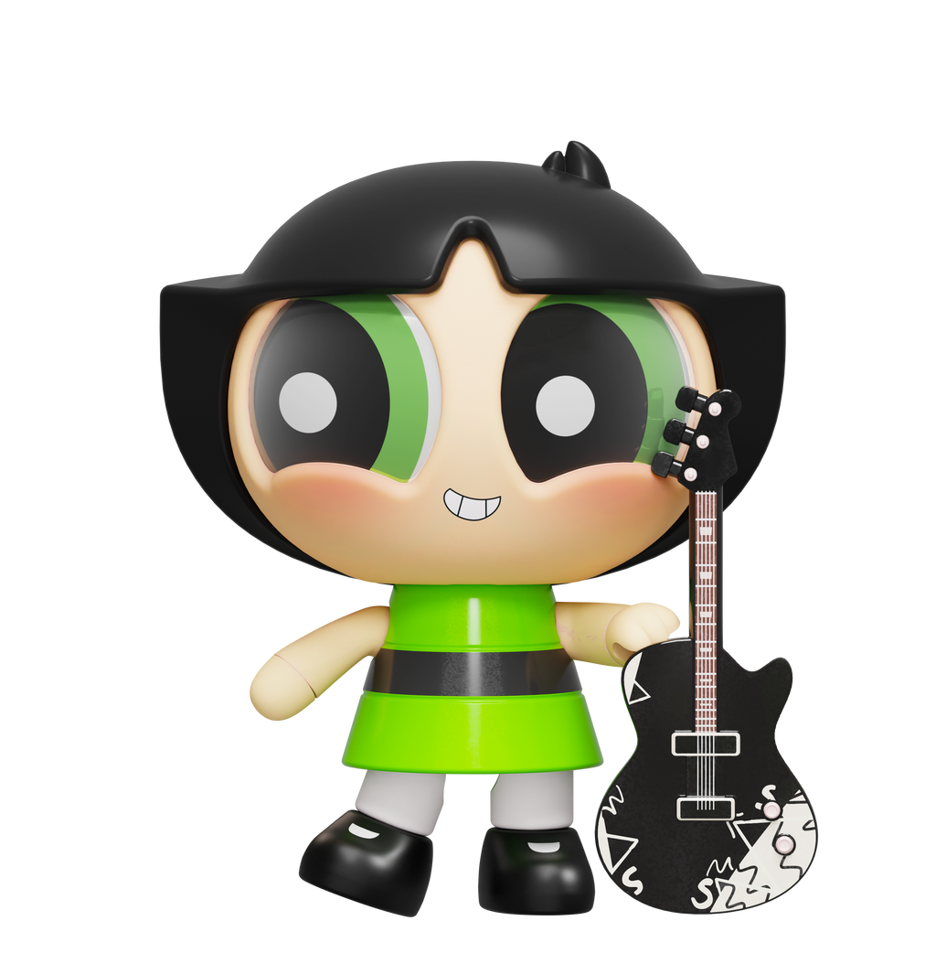 Blokees The Powerpuff Girls MOKOO Series 01: Cute Beats (Box Of 9 Individually Boxed)
