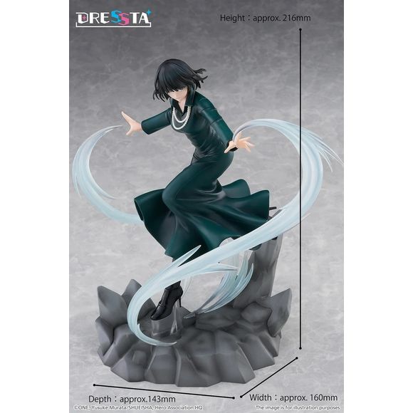 (PRE-ORDER: APR 2027) Taito One-Punch Man DRESSTA Hellish Blizzard (Fubuki) Statue Figure