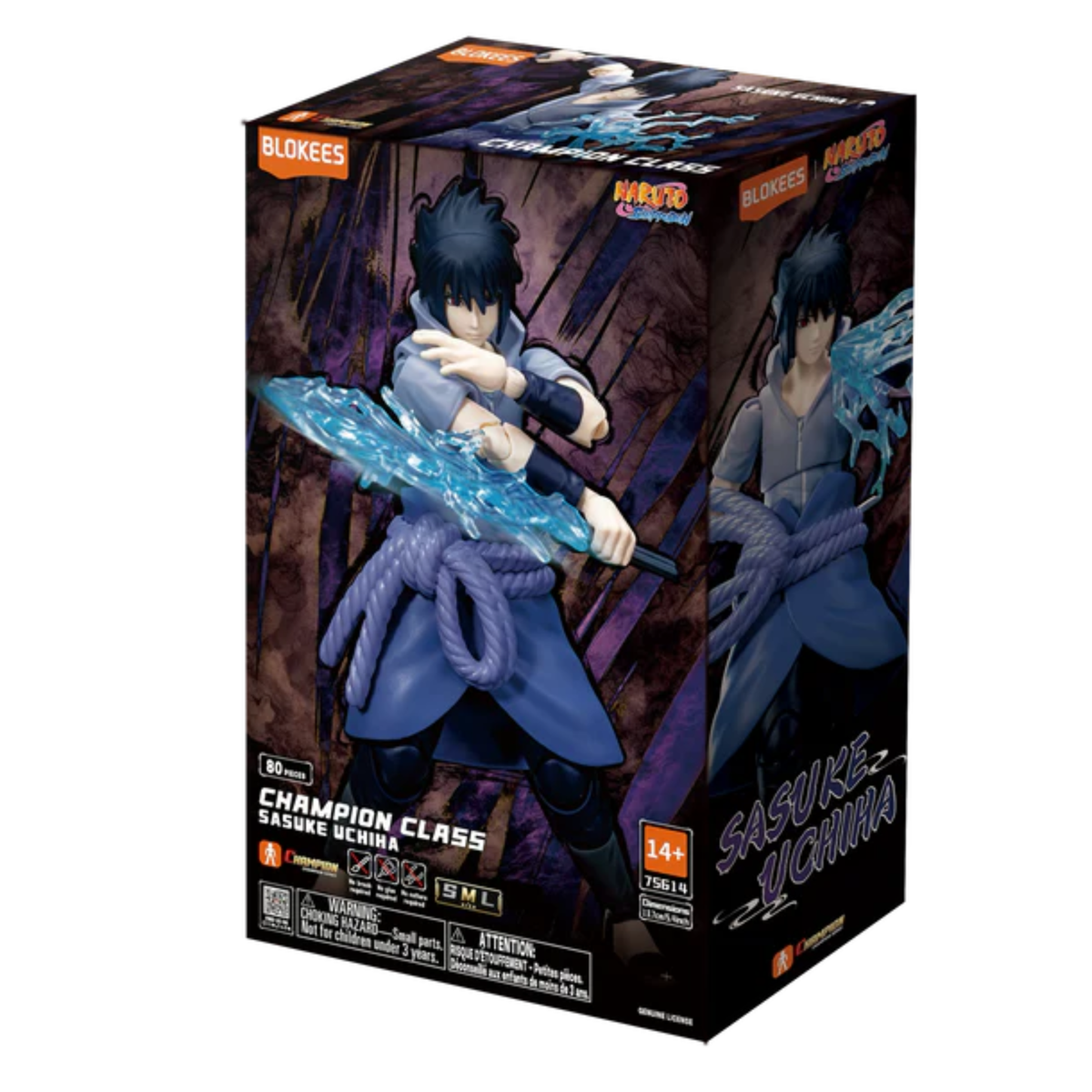 Blokees Naruto Classic Class 04 Sasuke Uchiha