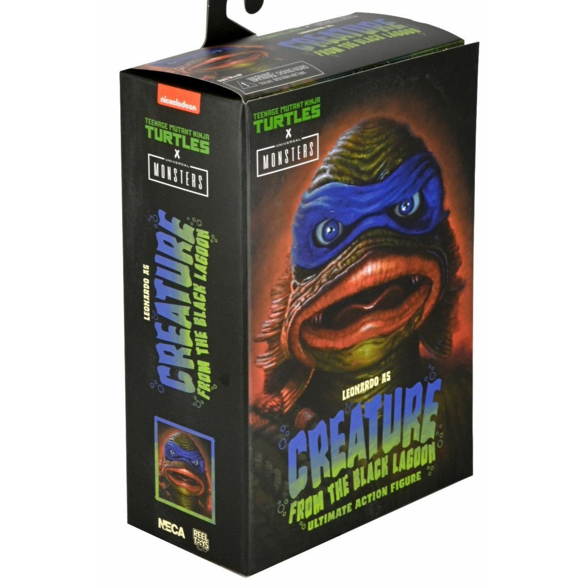 NECA Universal Monsters Teenage Mutant Ninja Turtles Leonardo as the Creature from the Black Lagoon