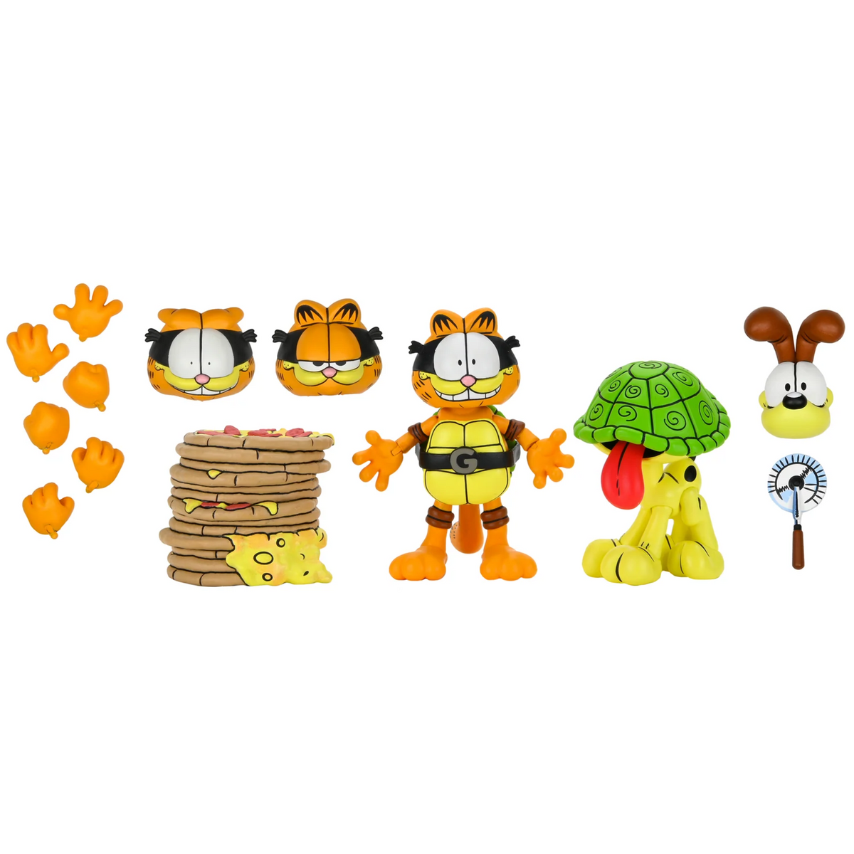 NECA Teenage Mutant Ninja Turtles x Garfield Archie Comics Ultimate Garfello & Odie 2-Pack