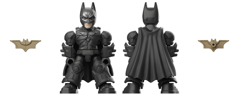 Blokees DC Defender Version 01: Legendary Batman Assemble (Box Of 12 Individually Boxed)