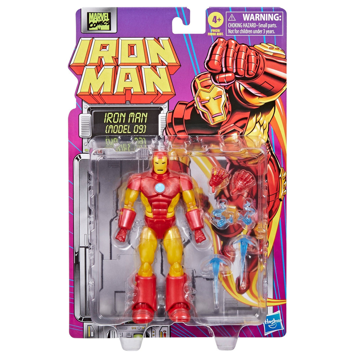 Marvel Legends Iron Man Retro Collection Iron Man (Model 09)