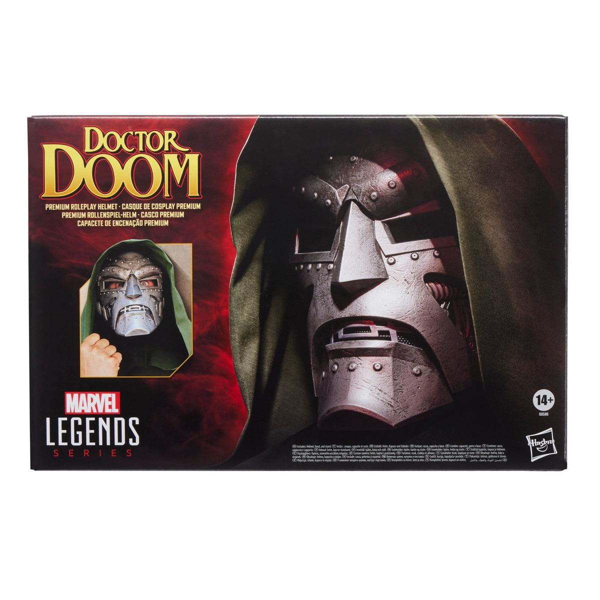 Marvel Legends Series Doctor Doom Premium Roleplay Helmet