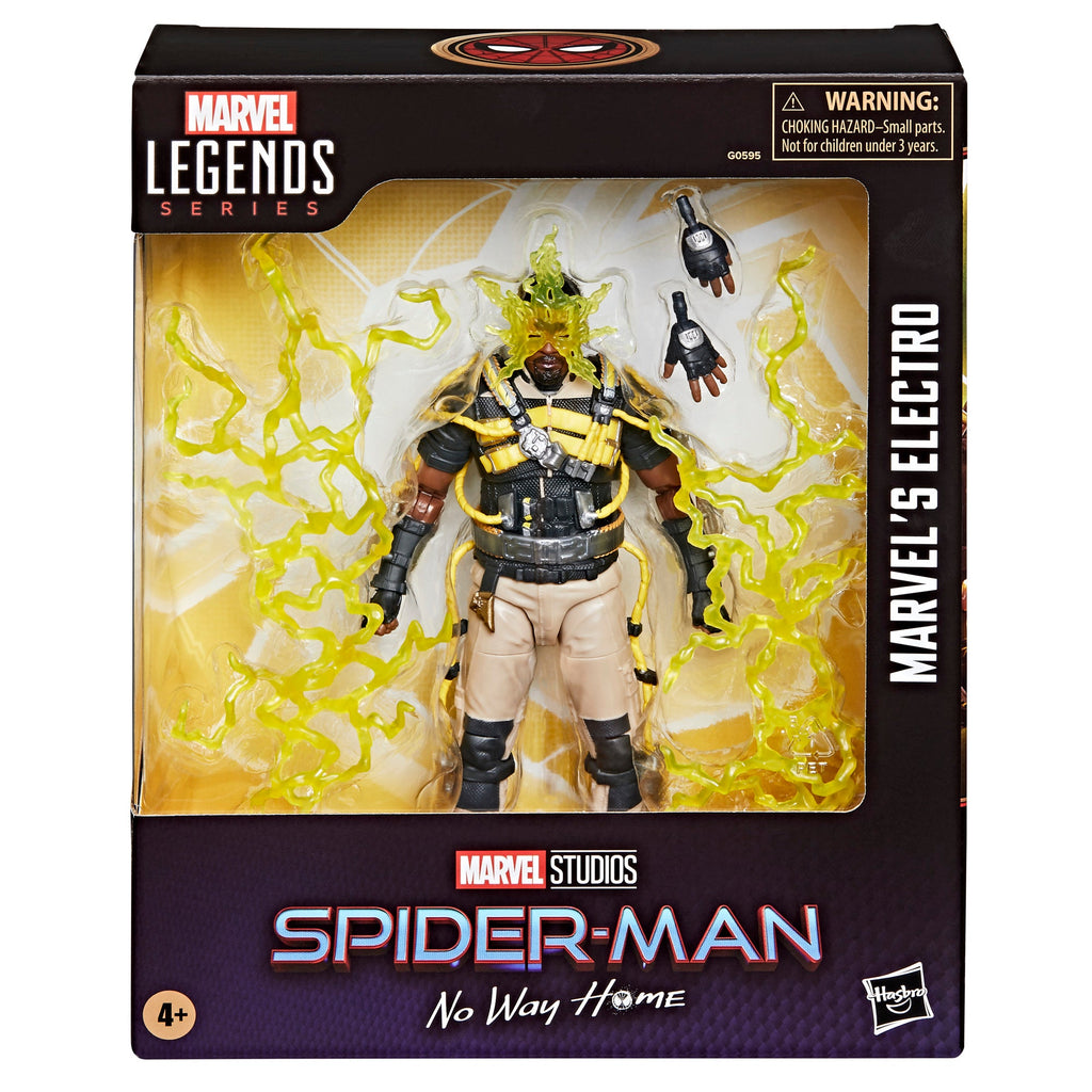 Marvel Legends Series Spider-Man: No Way Home Deluxe Electro