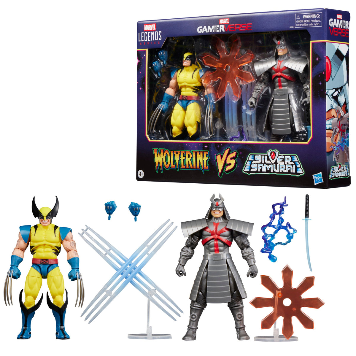 Marvel Legends Series Gamerverse Wolverine vs Silver Samurai