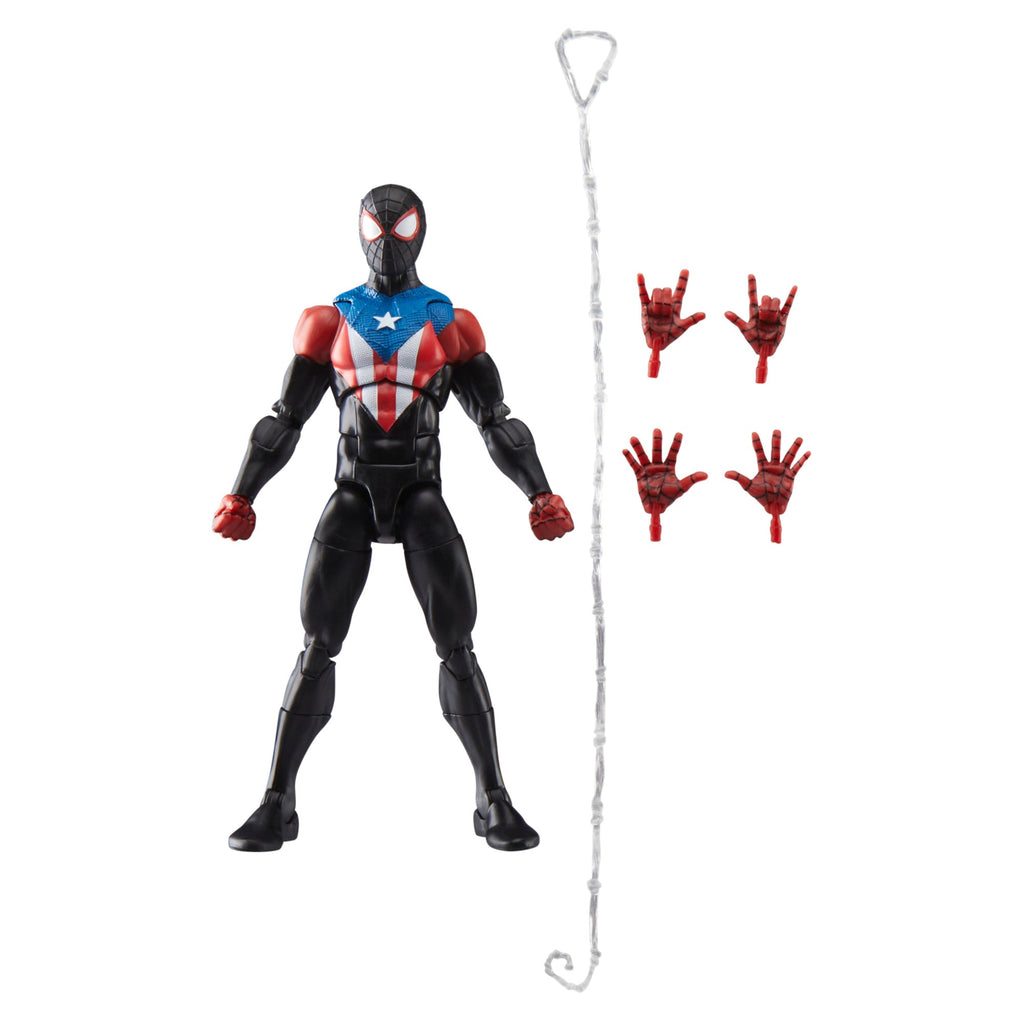 Marvel Legends Series Gamerverse Boricua Suit  Miles Morales (Spider-Man 2 Video Game)