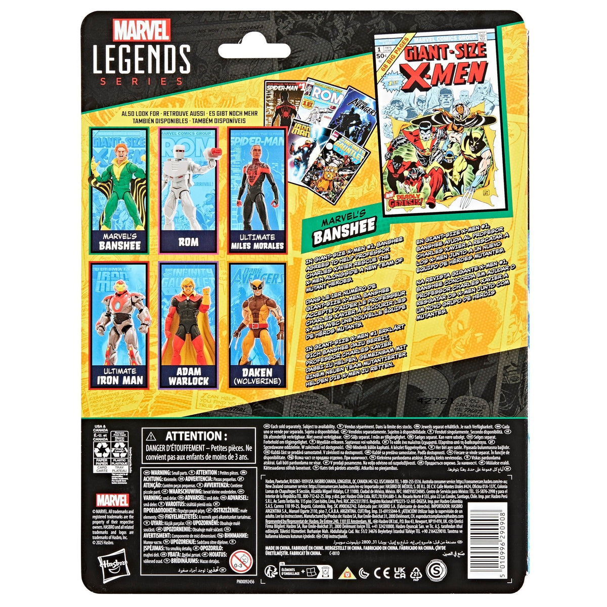 Marvel Legends Series Mini-Comics Wave 1 COMPLETE SET OF 6