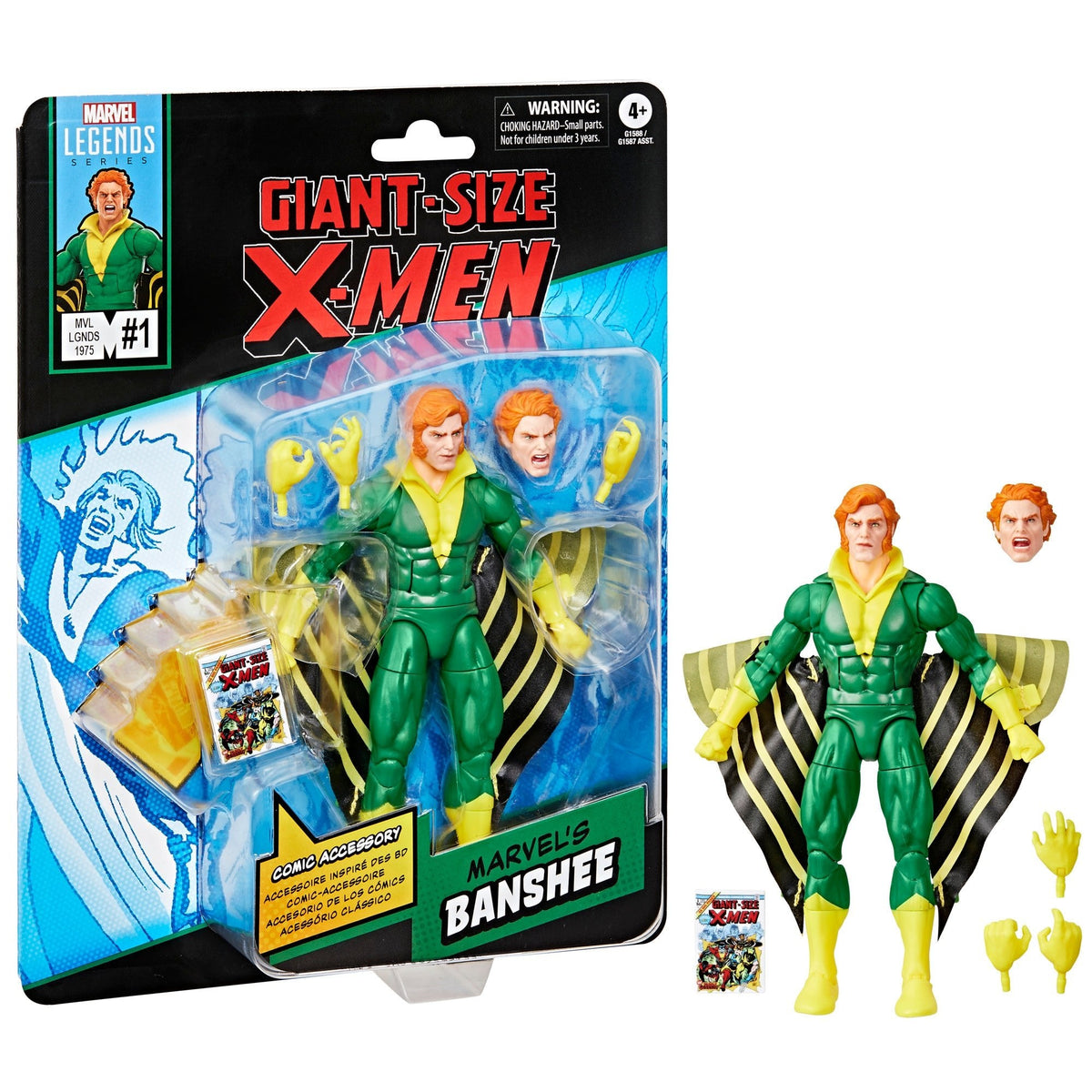 Marvel Legends Series Banshee (1975's Giant Size X-Men #1 Mini-Comic)
