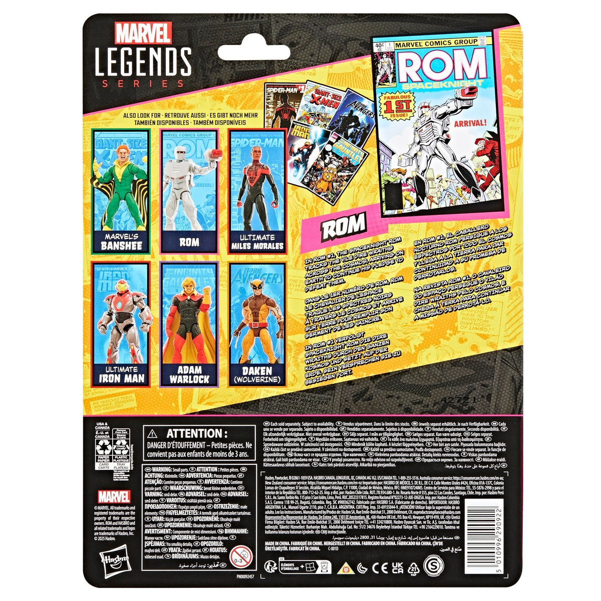 Marvel Legends Series Mini-Comics Wave 1 COMPLETE SET OF 6