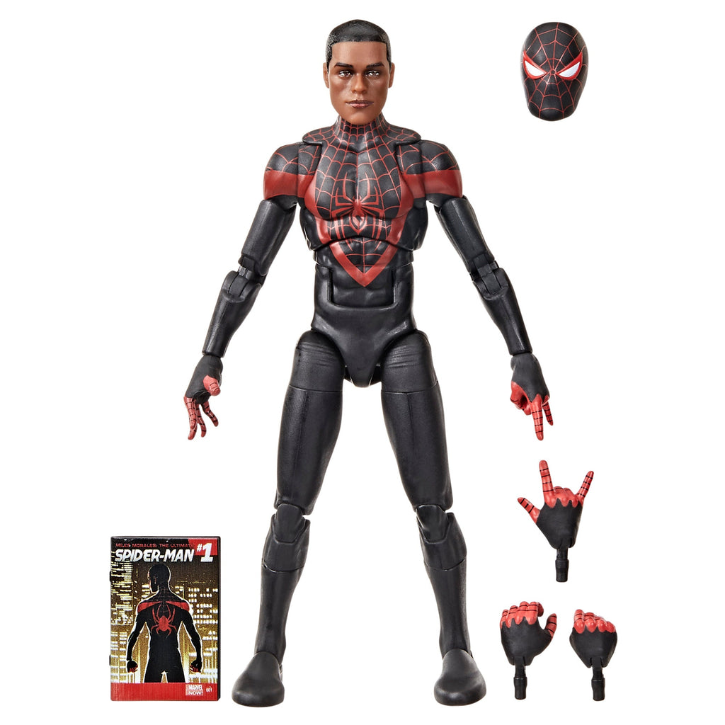 Marvel Legends Series Ultimate Miles Morales Spider-Man (2014's Ultimate Spider-Man #1 Mini-Comic)