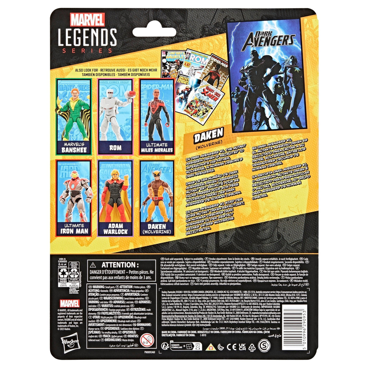 Marvel Legends Series Mini-Comics Wave 1 COMPLETE SET OF 6
