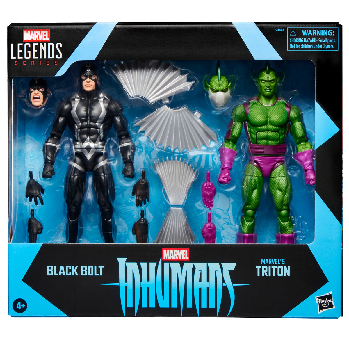 Marvel Legends Series Inhumans Black Bolt & Triton