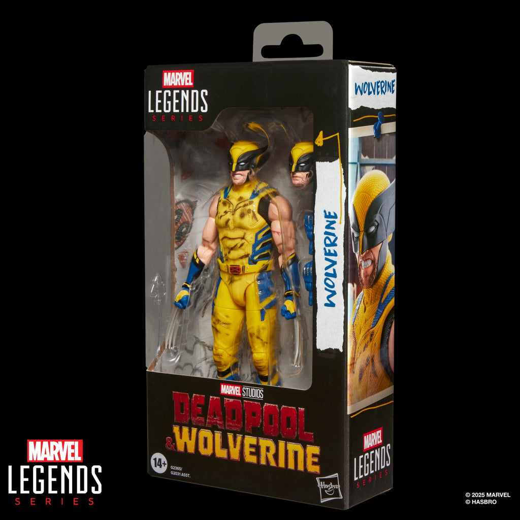Marvel Legends Series Deadpool & Wolverine Wave COMPLETE SET OF 6