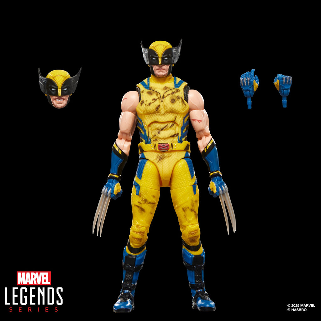 Marvel Legends Series Deadpool & Wolverine Wave COMPLETE SET OF 6