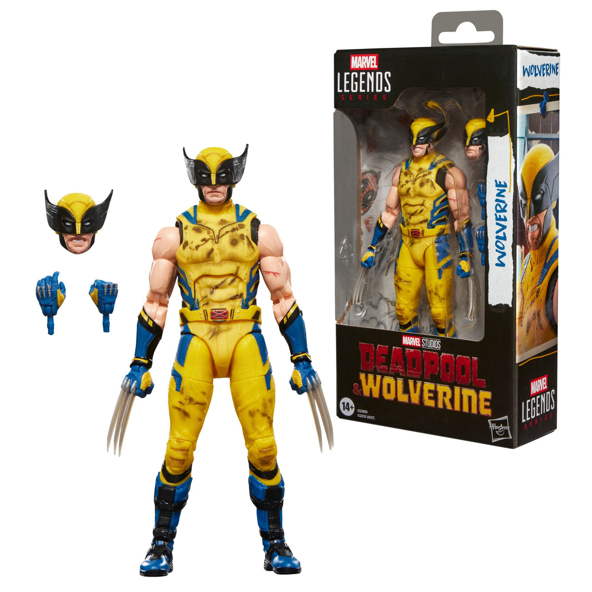 Marvel Legends Series Deadpool & Wolverine Wave COMPLETE SET OF 6